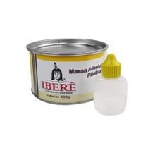 Massa Plástica Cinza Com Catalizador 400g Iberê