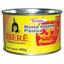 Massa Plástica Com Catalisador Iberê Branca 400G