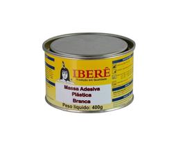 Massa Plástica Com Catalisador Iberê Branca 400G