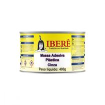 Massa Plastica Ibere Cinza 400 Grs - Kit C/12 PC Massa Plastica Ibere Cinza 400 Grs - Kit C/12 PC