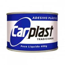 Massa Plastica Maxi Carplastic Cinza 400G . / Kit C/ 12 Peca