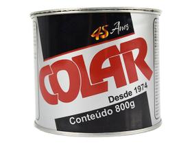 Massa Plastica Para Colagem De Pedras 800gr Colar Varias Cores