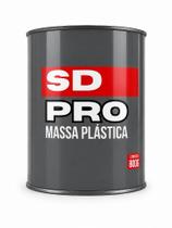 Massa Plástica SD Pro 800g para Reparos e Nivelamento de Superfícies Metálicas