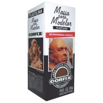 Massa Plastilina Corfix 317 500g Terra De Siena Queimada Massa Plastilina Corfix 317 500g Terra De Siena Queimada