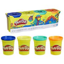 Massa PlayDoh com 4 Potes Zoológico - Hasbro Massa PlayDoh com 4 Potes Zoológico - Hasbro