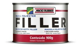 Massa Poliester Filler 900Gmaxi Rubber