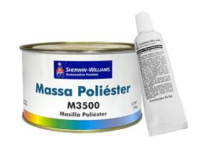 Massa Poliéster M3500 Sherwin-Williams 750 G com catalisador