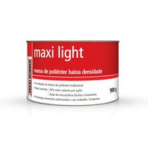 Massa Poliester Maxi Light Maxi Rubber 900g