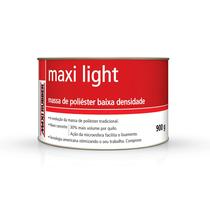 Massa Poliester Maxi Light Maxi Rubber 900g Massa Poliester Maxi Light Maxi Rubber 900g