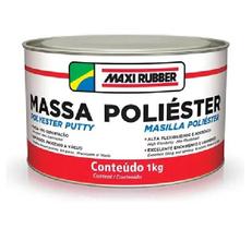Massa poliester maxi rubber 1,5kg