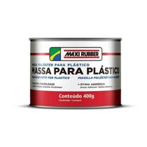 Massa Poliester Para Plastico 400G - Maxi Rubber