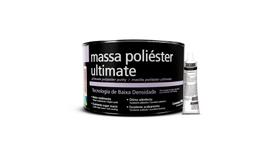 Massa Poliéster Ultimate Metálicas Ferrosas Maxi Rubber 900G