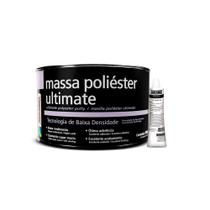 Massa poliester ultimate para aluminio galvanizado 900gr maxi rubber