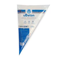 Massa Polimérica uBeton Bisnaga 3kg 3kg Massa Polimérica uBeton Bisnaga 3kg 3kg