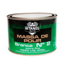Massa Polir Gitanes Branca No.2 Extra Fina 500G Massa Polir Gitanes Branca No.2 Extra Fina 500G