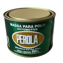 MASSA POLIR N2 BRANCA EXTRA FINA 500 gr - PEROLA