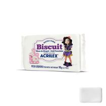 Massa pronta para Biscuit 90g Acrilex - nova fórmula