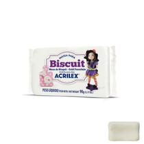 Massa pronta para Biscuit 90g Acrilex - nova fórmula