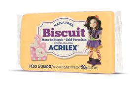 Massa Pronta para Biscuit Porcelana Fria 90g - Acrilex Massa Pronta para Biscuit Porcelana Fria 90g - Acrilex