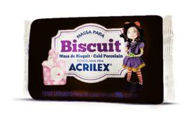 Massa Pronta para Biscuit Porcelana Fria 90g - Acrilex