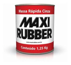 Massa Rapida Cinza 1,25 Kg - 2ma001 Maxi Rubber