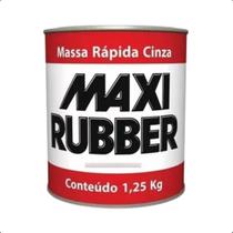 Massa Rápida Cinza Maxi Rubber 1,25kg Correção Automotiva Massa Rápida Cinza Maxi Rubber 1,25kg Correção Automotiva