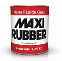 Massa rápida cinza maxi rubber