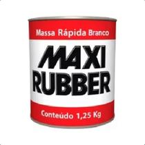 Massa Rápida Correção Automotiva Branca Max Rubber 1,25kg