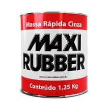 Massa Rapida Secagem Cinza Nivelamento 1,25kg MaxiRubber