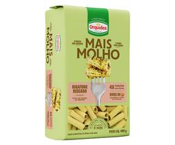 Massa Rigatone Riscado Mais Molho