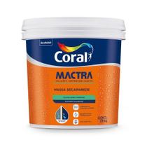 Massa Seca Parede e Rodapé Coral Mactra 18KG