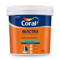 Massa Secaparede Coral Mactra 18kg Reparo Parede Umidade
