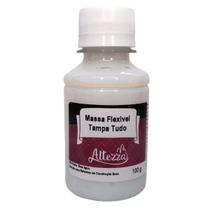 Massa Tampa Tudo Flexível 100g para Nivelamento de Imperfeições, Fissuras, Trincas ou Perfurações, para Madeira, Reboco, Gesso, Telhas, Tijolos, Lajes