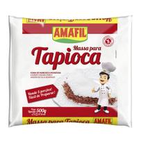 Massa Tapioca Amafil Fécula de Mandioca 500g Massa Tapioca Amafil Fécula de Mandioca 500g