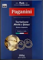 Massa Tortelloni de Ricotta e Espinafre Paganini - 200g