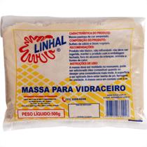 Massa Vidraceiro Linhal Pct.C/500Gr - Kit C/12 Unidades Massa Vidraceiro Linhal Pct.C/500Gr - Kit C/12 Unidades