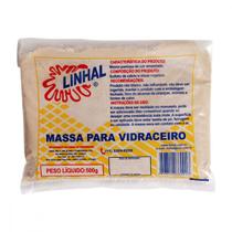 Massa Vidraceiro Linhal Pct.C/500Gr ./ Kit Com 12 Unidades