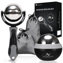 Massage Ball Roller Nobility Ice Cold/Hot Deep Tissue Grey