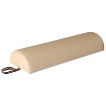 Massage Bolster Master Massage 9x26cm Semi-Round - Creme