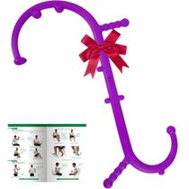 Massage Trigger Point Cane Shraepe Body Deep Tissue Purple
