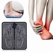 Massageador Acupuntura Pés Tapete Almofada Esteira Recarregável Digital Massageador Acupuntura Pés Tapete Almofada Esteira Recarregável Digital