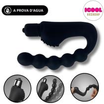 MASSAGEADOR Anal ESCALONADO De Massagem Da Próstata Plug Do Pênis Ejaculação