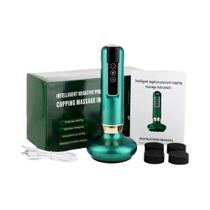 Massageador Anti-Celulite Elétrico com Ventosas de Vidro - Ferramenta de Beleza