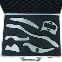 Massageador AnTiexi Gua Sha de Aço Inoxidável Conjunto com 6 Peças Massageador AnTiexi Gua Sha de Aço Inoxidável Conjunto com 6 Peças