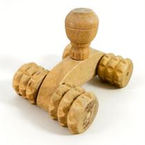 Massageador Carrinho Madeira Massagem Manual Relaxante Massageador Carrinho Madeira Massagem Manual Relaxante