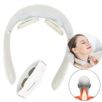 Massageador Cervical C/ 10 Modos Relaxante Eletrico Portatil