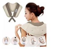 Massageador Cervical Ombros Lombar Pescoço Colete Shiatsu