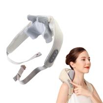 Massageador Cervical Ombros Lombar Pescoço Portátil Colete