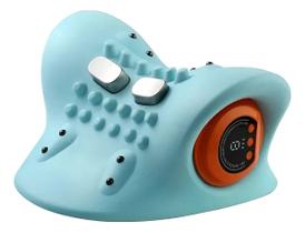 Massageador Cervical Sem Fio Portátil com Vibração e Aquecimento para Alívio de Dores