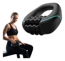 Massageador Corporal Elétrico Com Rolo Motorizado 3 Velocidades Ampla Cobertura Relaxamento Muscular
